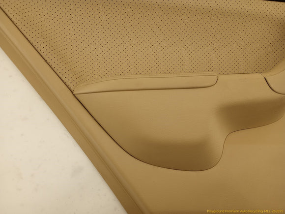 Acura TSX Driver Left Rear Door Trim