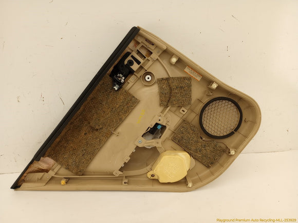Acura TSX Passenger Right Rear Door Trim
