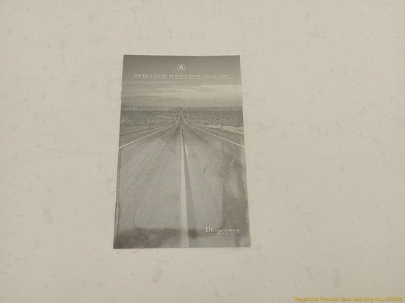 Acura TSX Owner's Manual