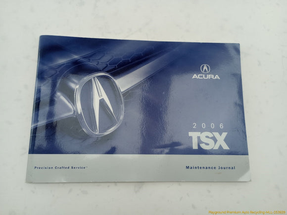 Acura TSX Owner's Manual