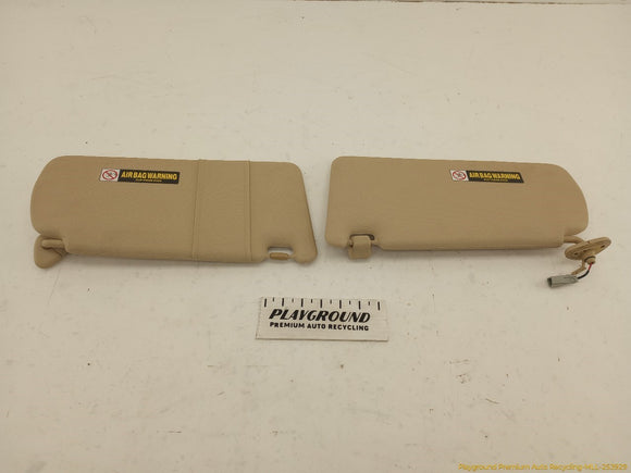 Acura TSX Pair Of Sun Visors