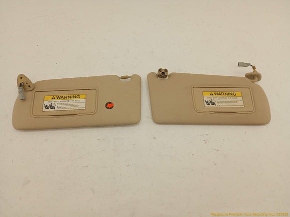 Acura TSX Pair Of Sun Visors