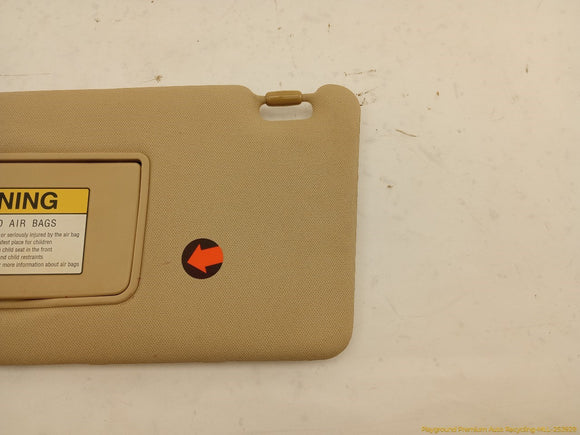 Acura TSX Pair Of Sun Visors