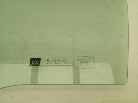 Acura TSX Driver Left Front Door Window Glass