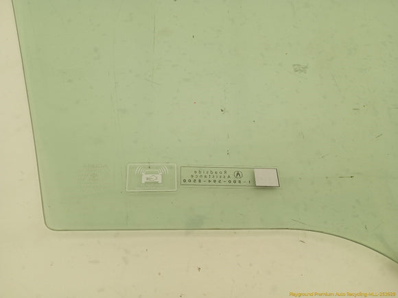 Acura TSX Driver Left Front Door Window Glass