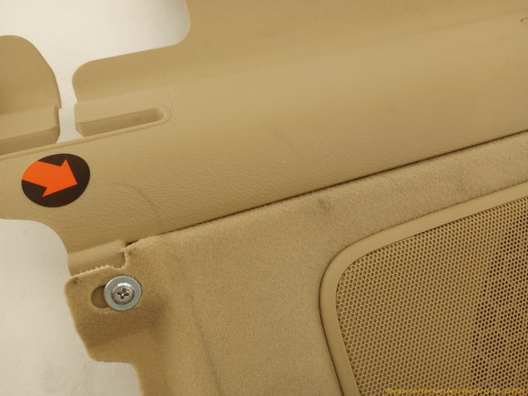 Acura TSX Rear Parcel Shelf Panel