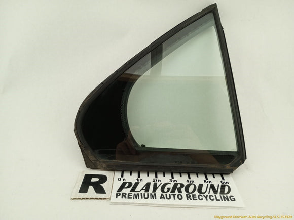 Acura TSX Passenger Right Rear Door Vent Glass
