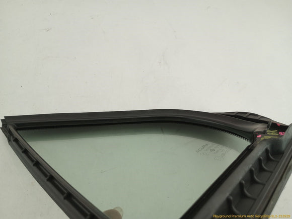 Acura TSX Passenger Right Rear Door Vent Glass