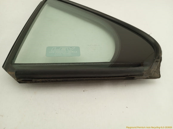 Acura TSX Driver Left Rear Door Vent Glass