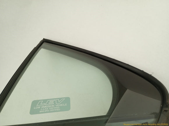 Acura TSX Driver Left Rear Door Vent Glass