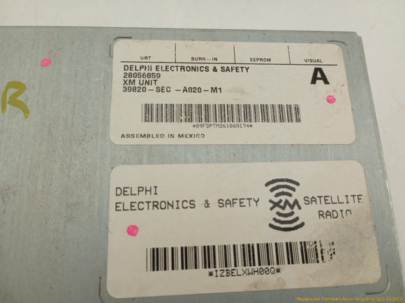 Acura TSX Satellite Radio Control Module