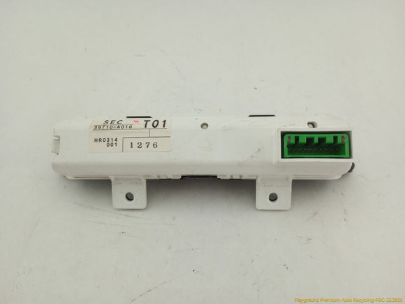 Acura TSX Clock Information Display