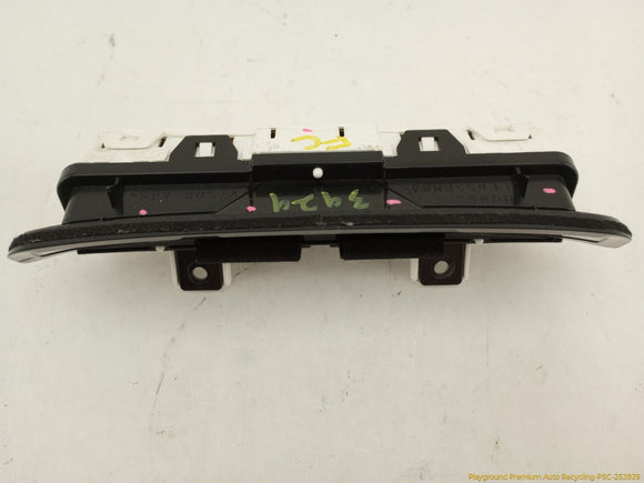 Acura TSX Clock Information Display