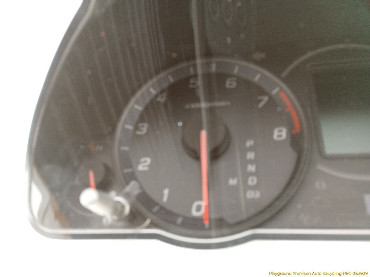 Acura TSX Instrument Cluster Speedometer