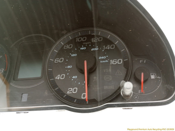 Acura TSX Instrument Cluster Speedometer