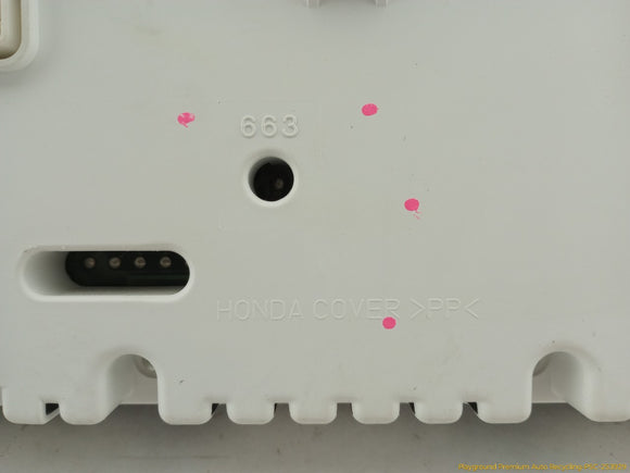 Acura TSX Instrument Cluster Speedometer