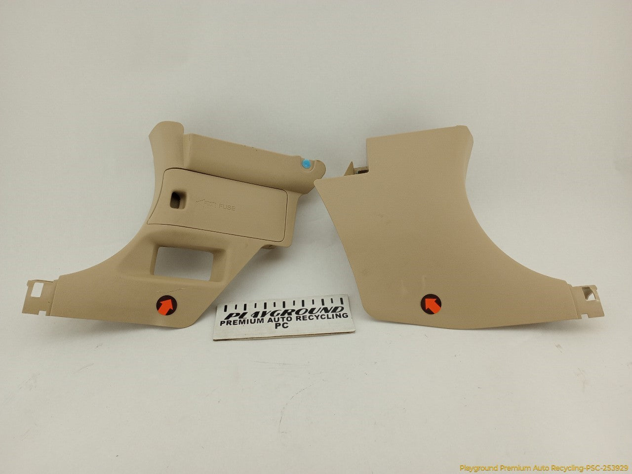 Acura TSX Pair Of Front Kick Trim Panel