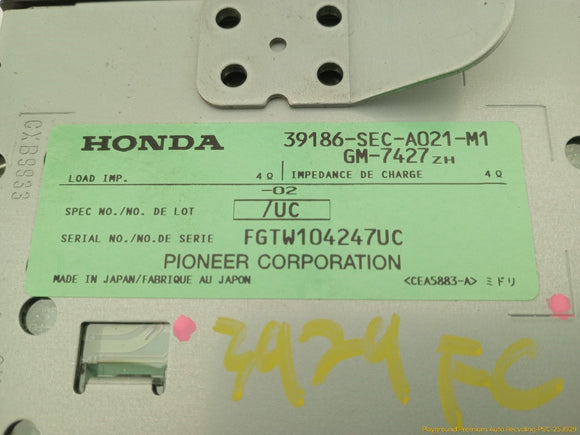 Acura TSX Radio Audio Amplifier