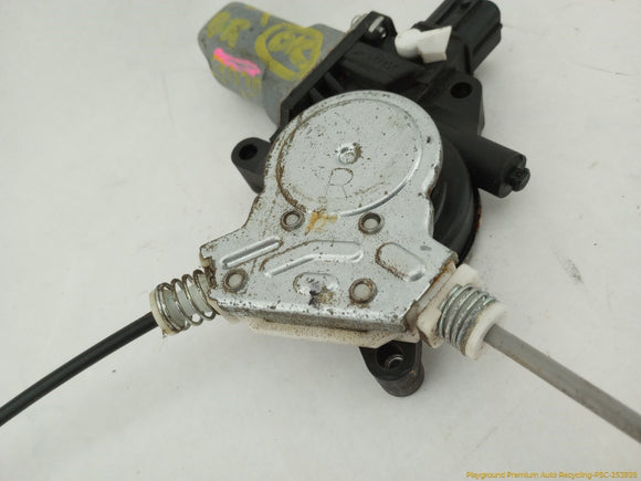 Acura TSX Passenger Right Rear Window Regulator