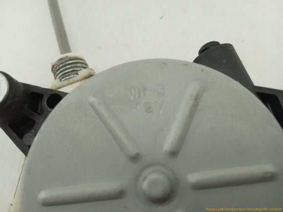 Acura TSX Passenger Right Rear Window Regulator