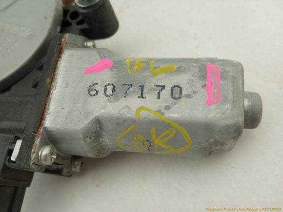 Acura TSX Driver Left Rear Window Regulator