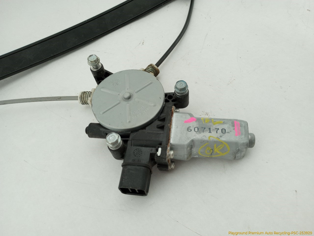 Acura TSX Driver Left Rear Window Regulator