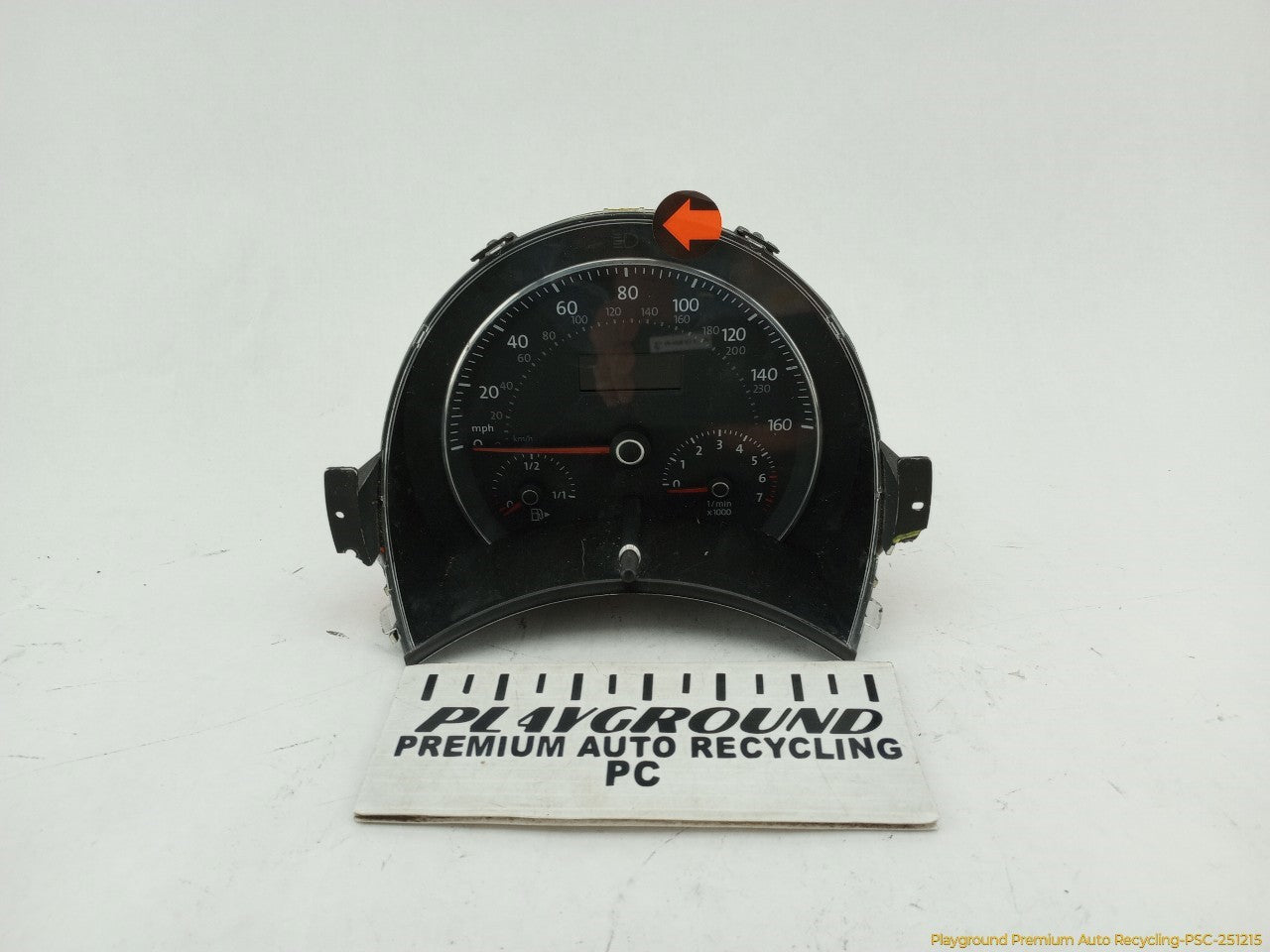 Volkswagen Beetle Instrument Cluster Speedometer