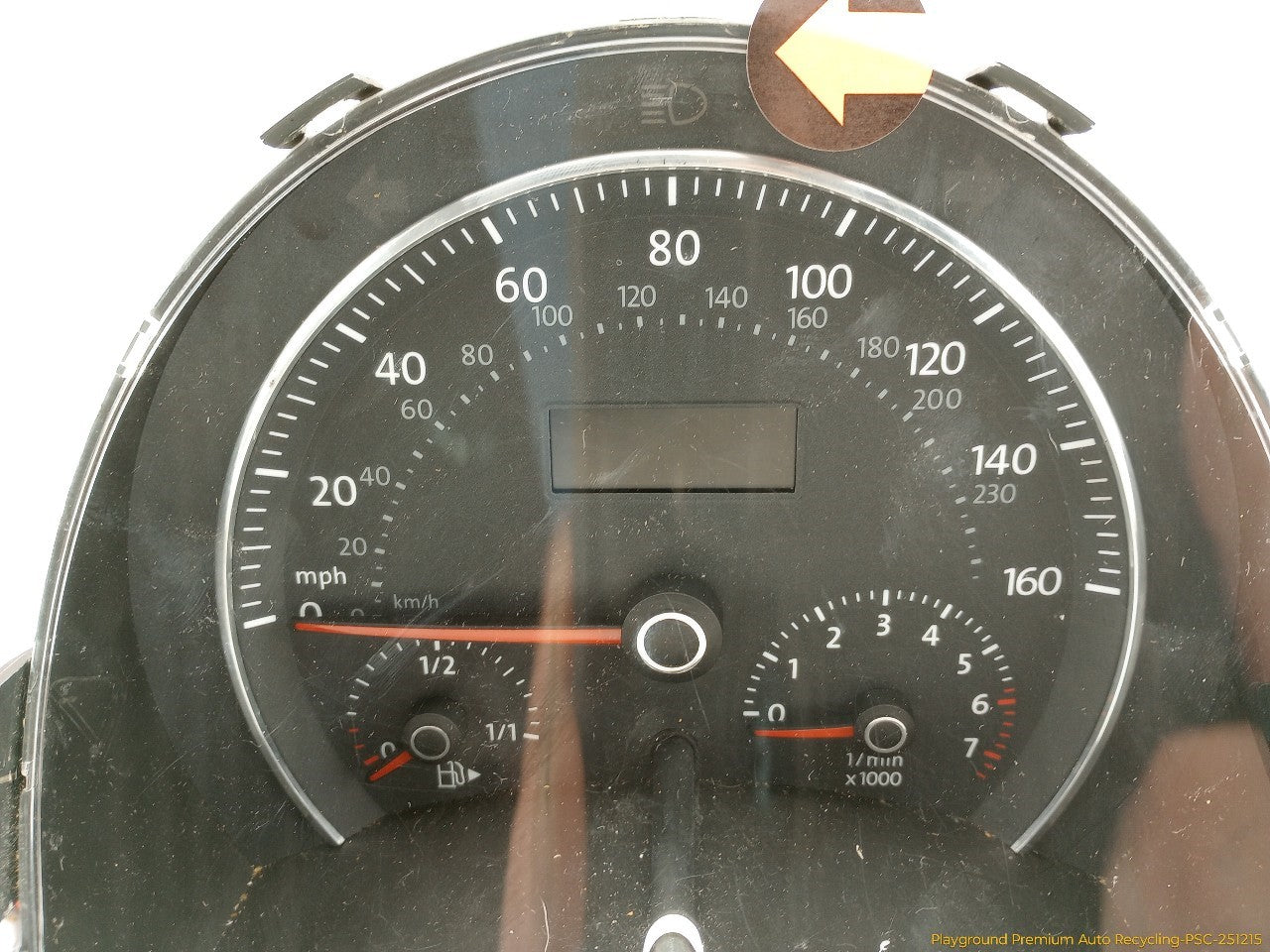 Volkswagen Beetle Instrument Cluster Speedometer