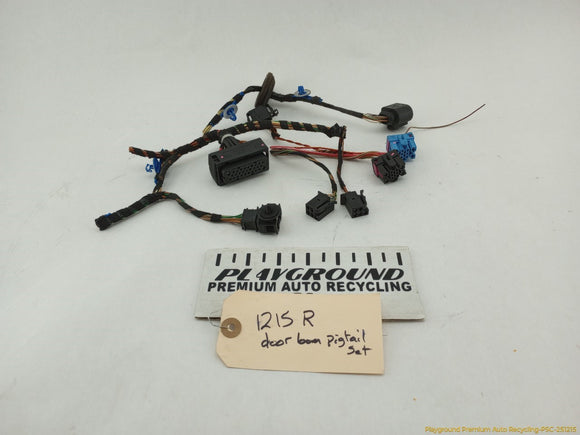 Volkswagen Beetle Set Of 7 Front Right Door Loom Pig Tails