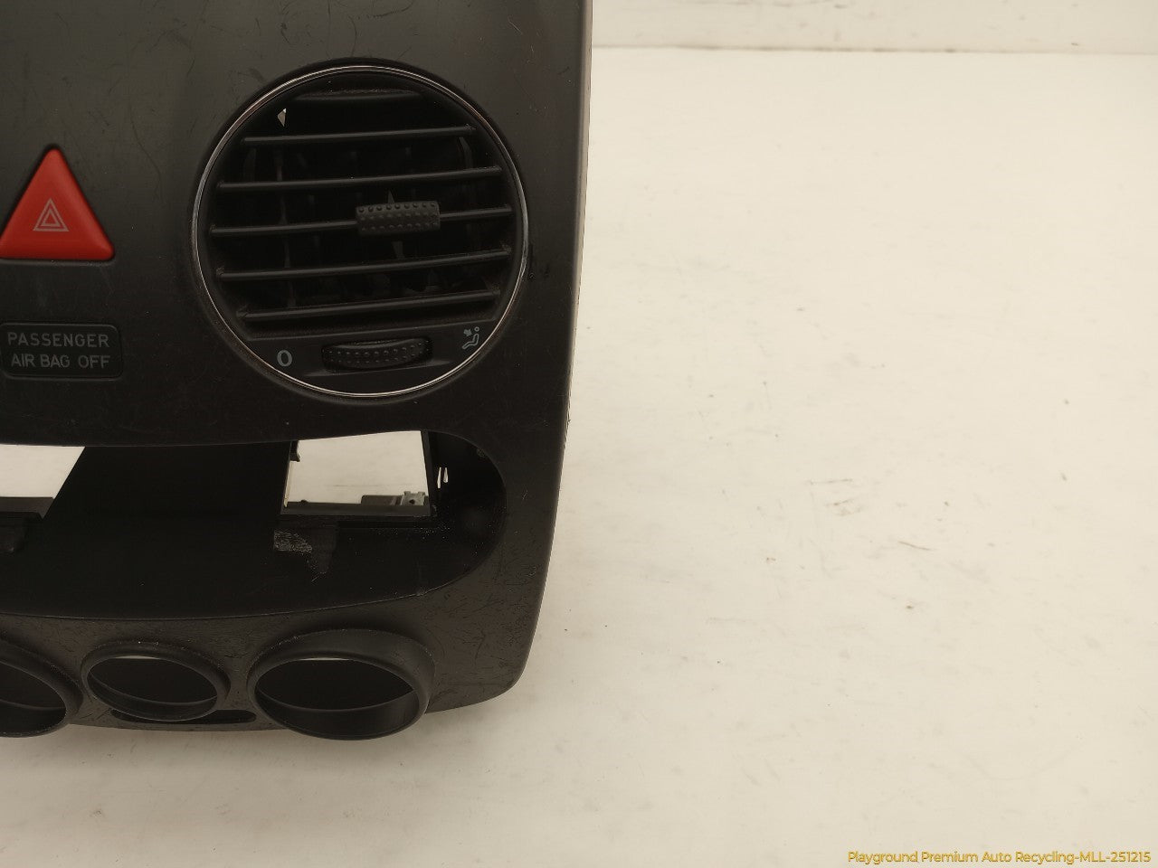 Volkswagen Beetle Radio & Climate Control Bezel Trim