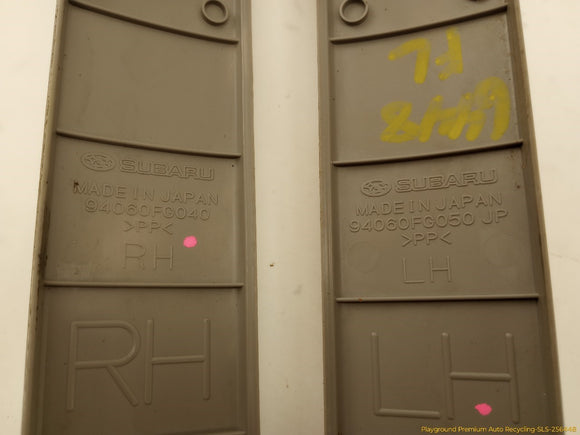 Subaru Forester Pair Of Front Door Sill Scuff Plate Trim