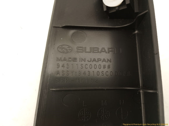 Subaru Forester Trunk Upper Window Trim