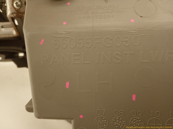 Subaru Forester Driver Left Dashboard Panel