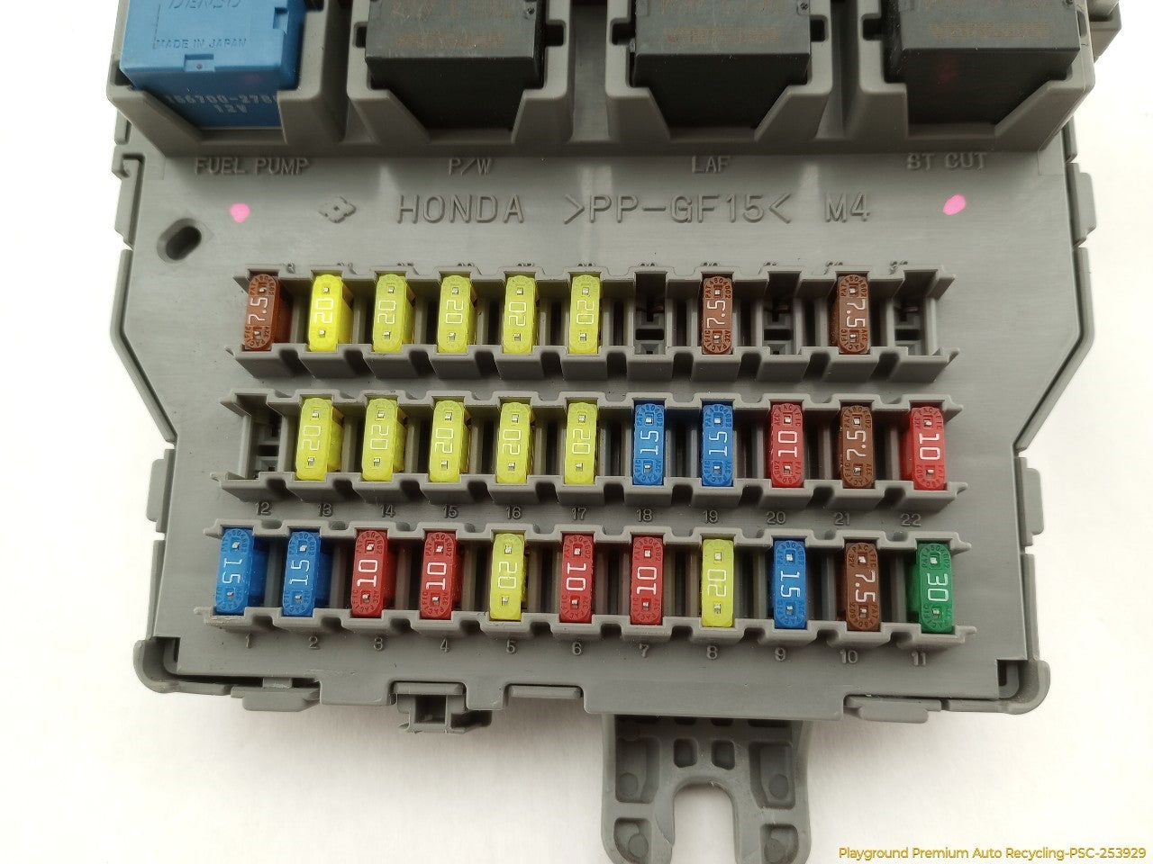 Acura TSX Cabin Fuse Box