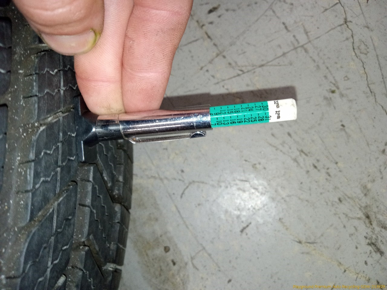 Acura TSX Single Bridgestone Turanza Tire - 0