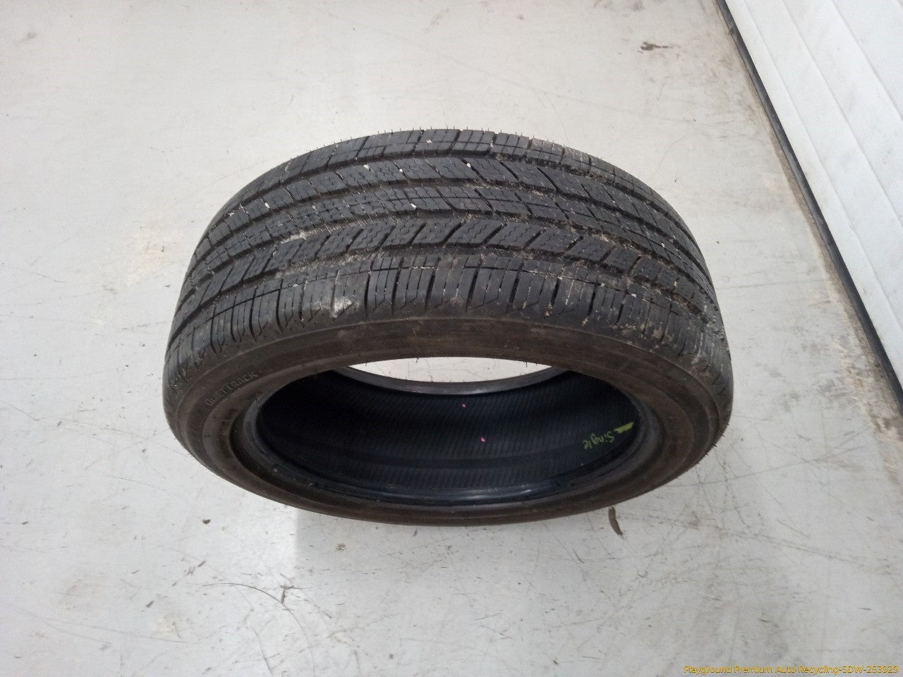 Acura TSX Single Bridgestone Turanza Tire