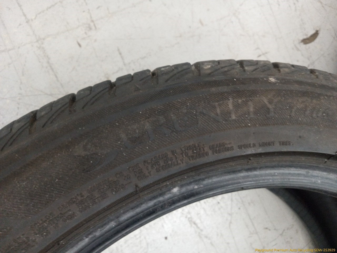 Acura TSX Pair Of Bridgestone Turanza Tires