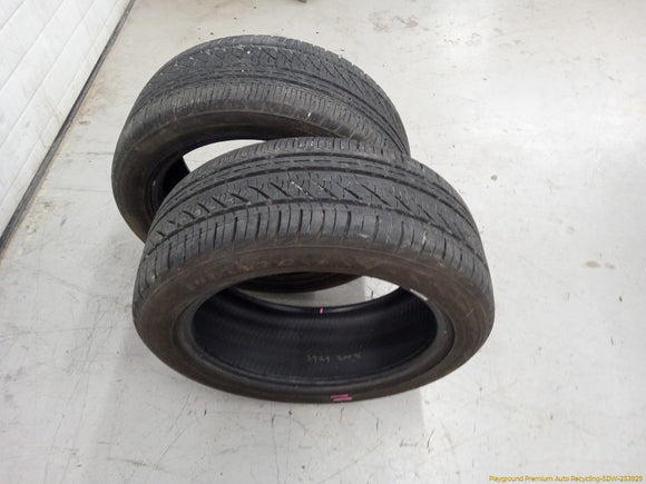 Acura TSX Pair Of Bridgestone Turanza Tires