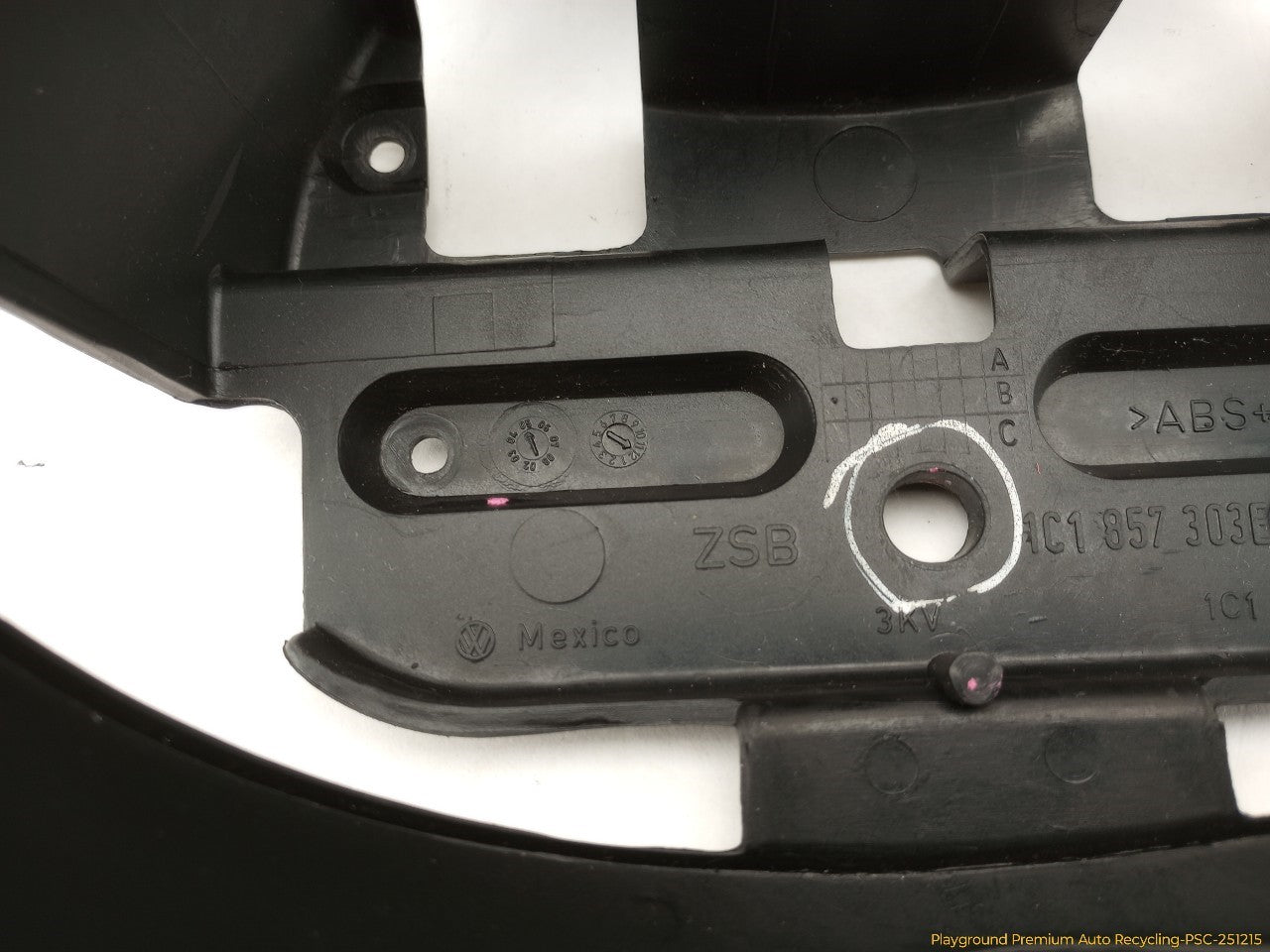 Volkswagen Beetle Instrument Cluster Bezel Trim