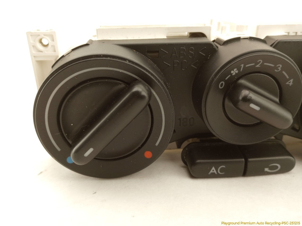 Volkswagen Beetle Climate Control Switch