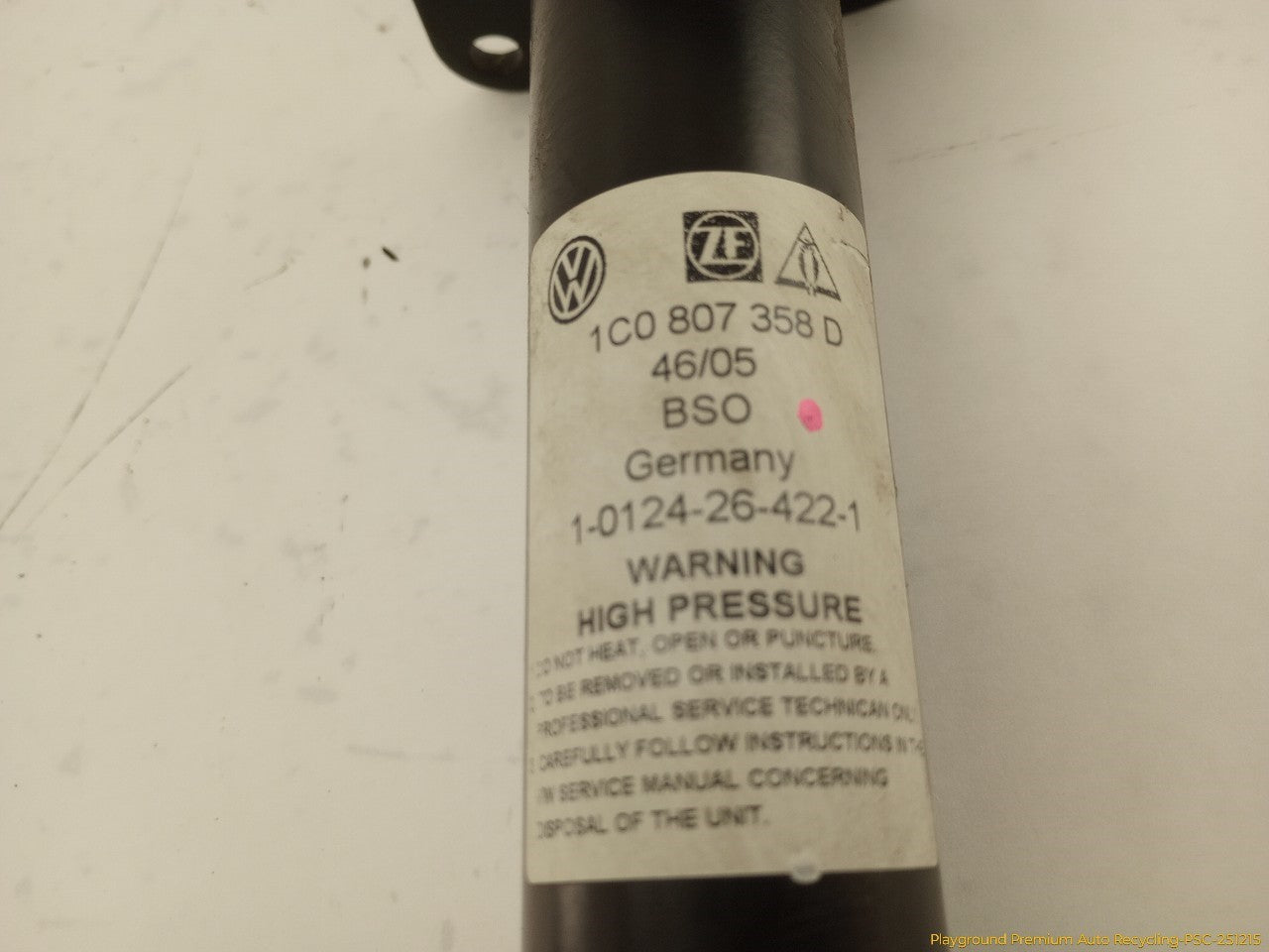 Volkswagen Beetle Pair Of Rear Bumper Shock Absorbers