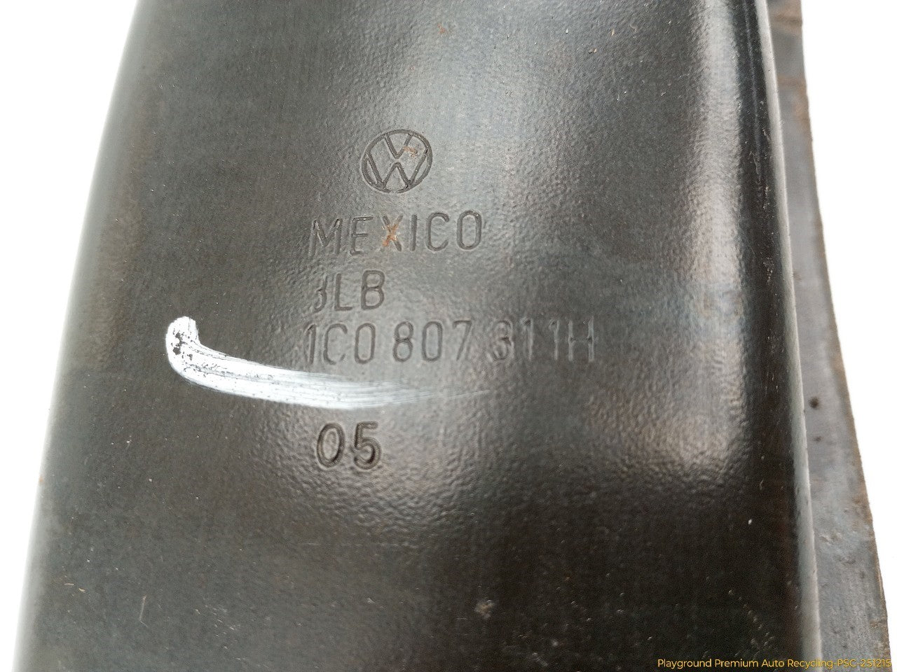 Volkswagen Beetle Rear Bumper Reinforcement