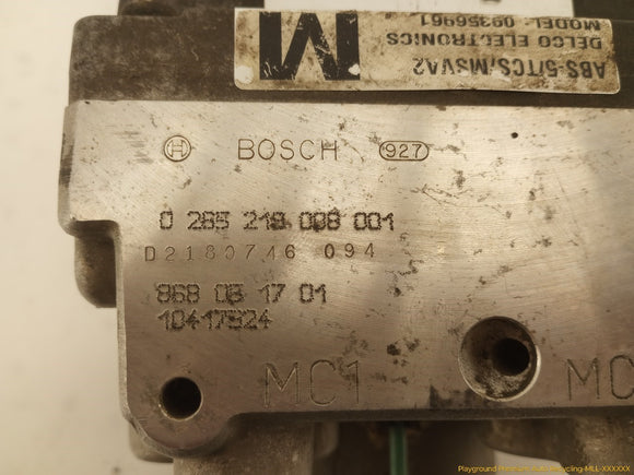 Chevrolet Corvette ABS Pump