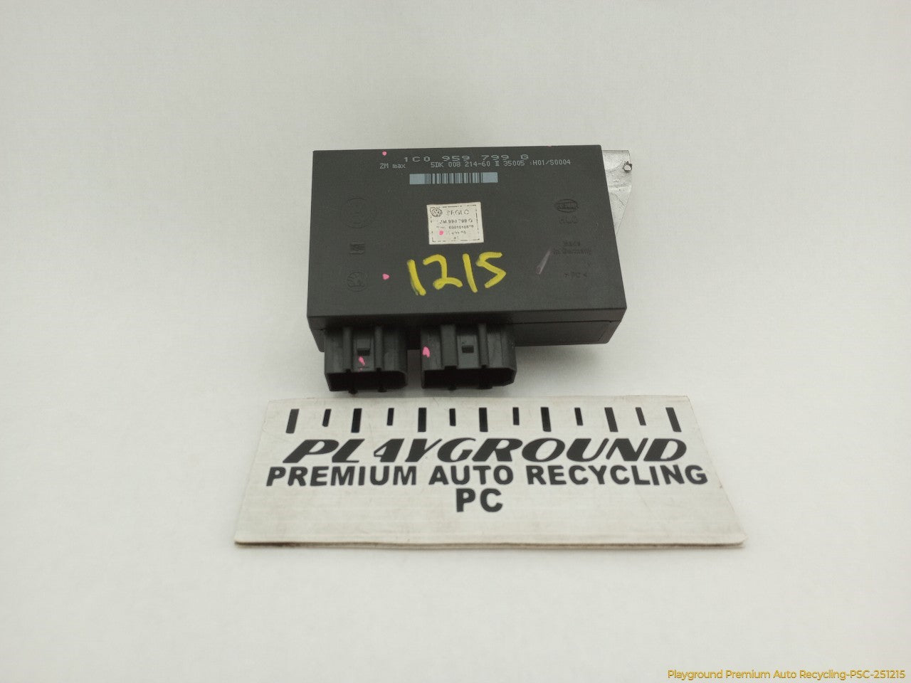 Volkswagen Beetle Comfort Control Module