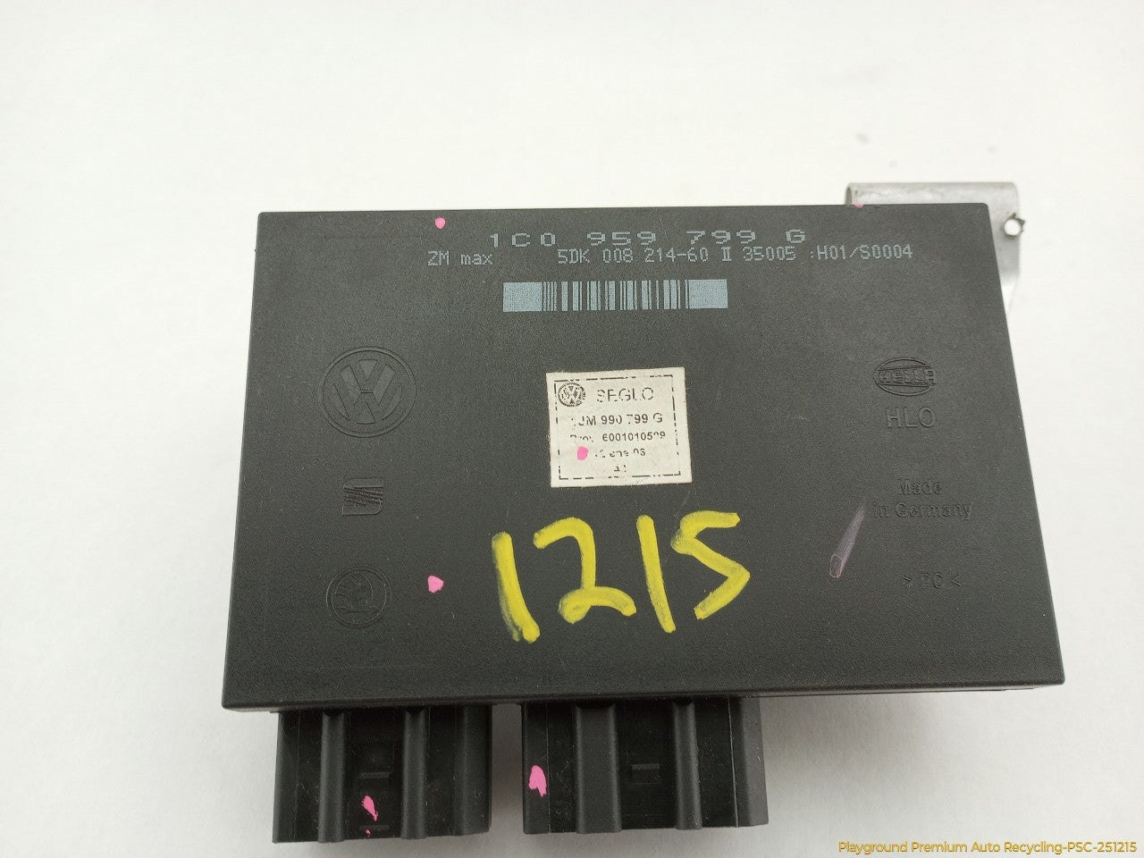 Volkswagen Beetle Comfort Control Module