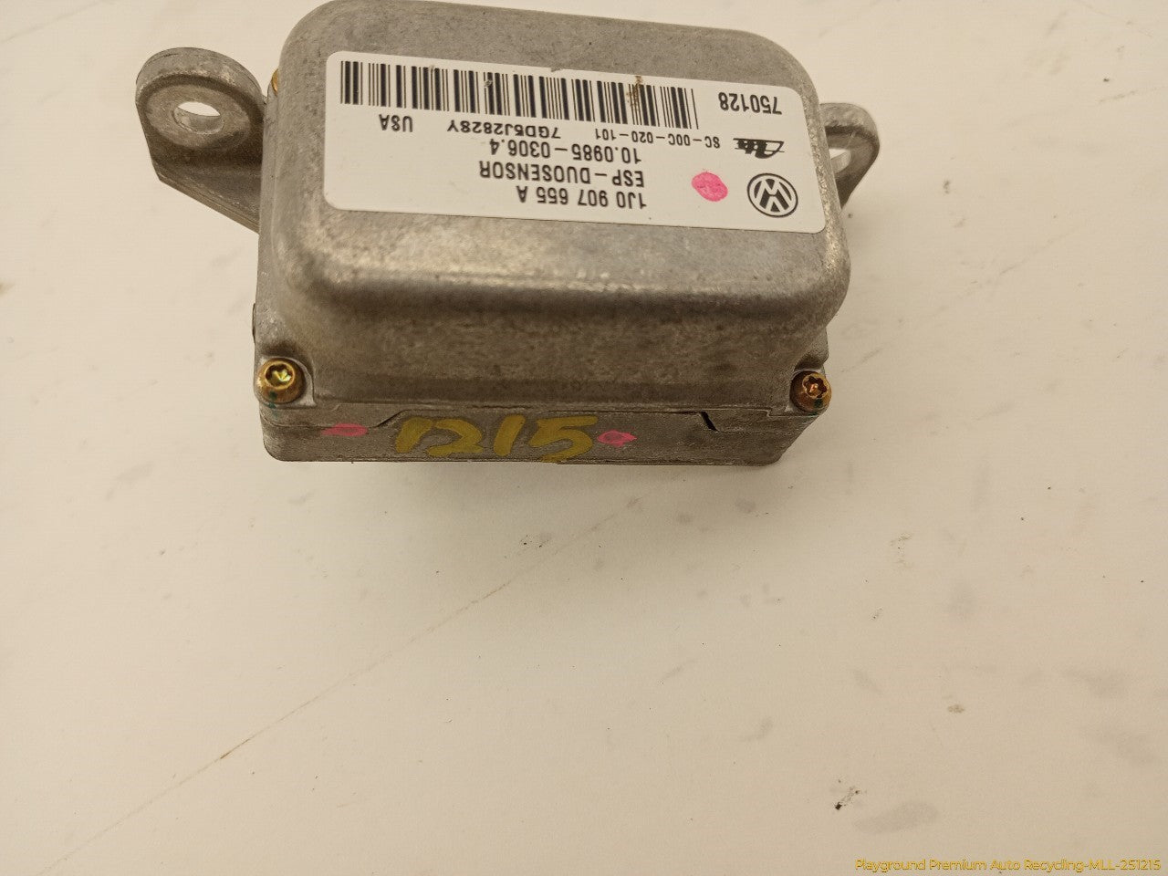 Volkswagen Beetle Stability Yaw Rate Control Module