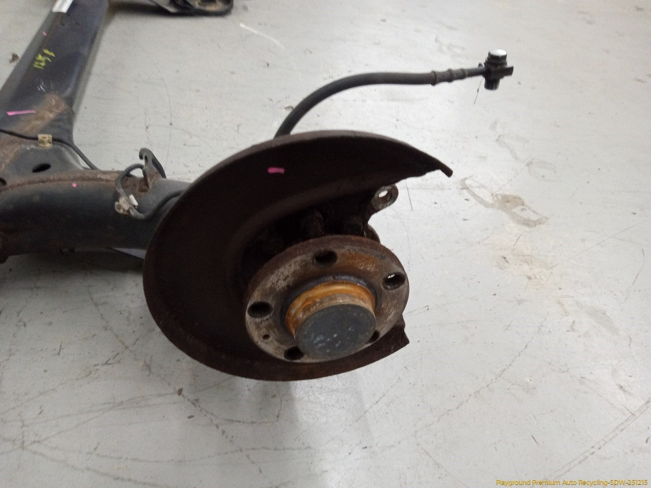 Volkswagen Beetle Rear Axle Assembly