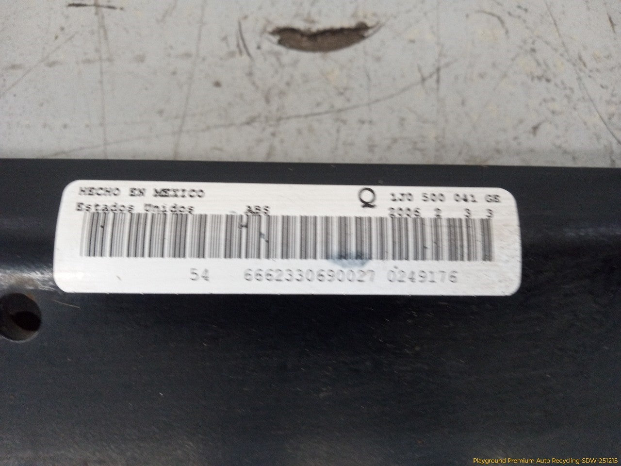 Volkswagen Beetle Rear Axle Assembly
