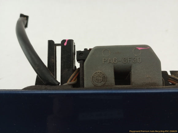 Mini Cooper S License Plate Lamp Trim