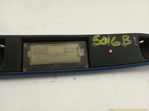 Mini Cooper License Plate Lamp Trim